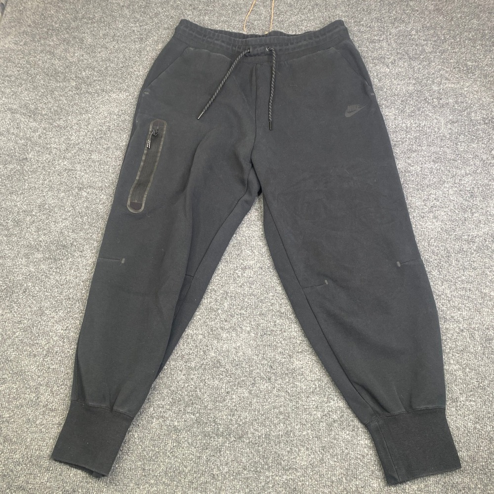 Nike Sportswear Tech Fleece Joggers Black Mens Large CW4292-010 Sweatpants